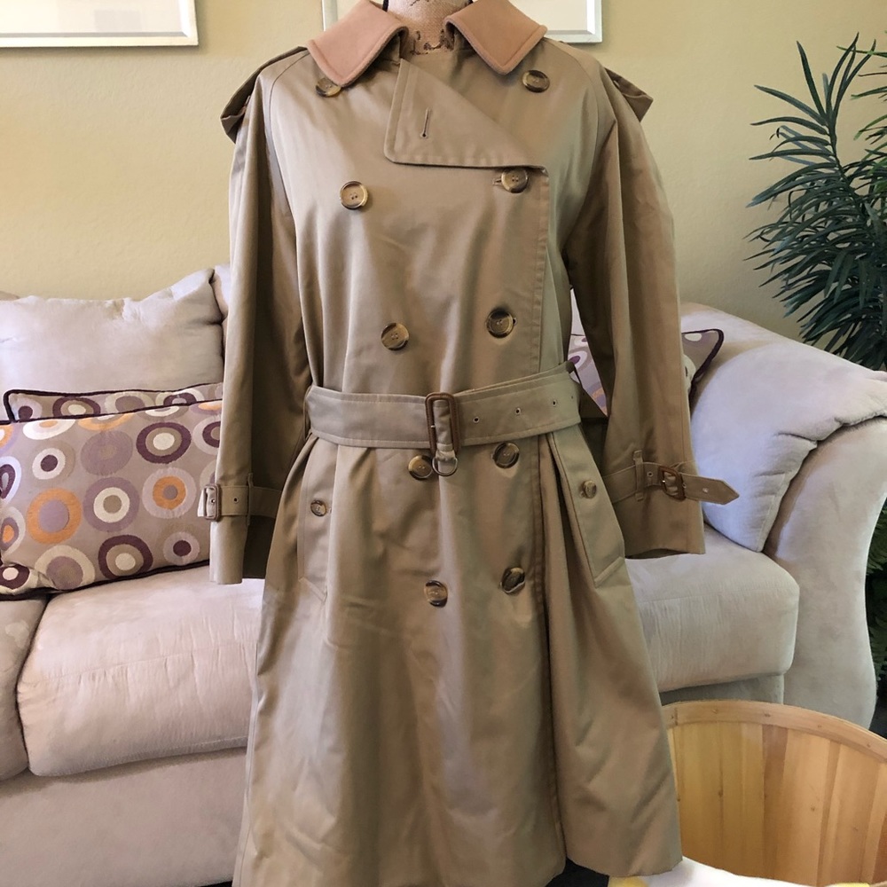 Burberry Tan Trench Coat